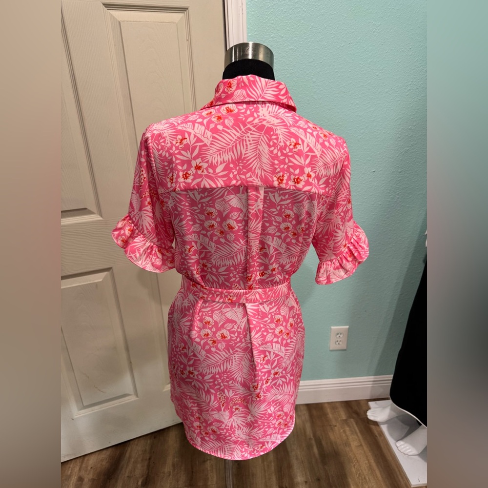 LOVERS AND FRIENDS Juliet Mini Dress in Sienna Tropical - Picture 4 of 7
